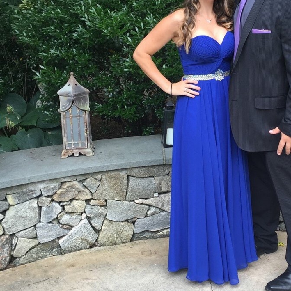 Royal Blue formal dress
